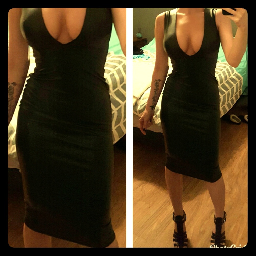 Leather Abyss by Abby dress